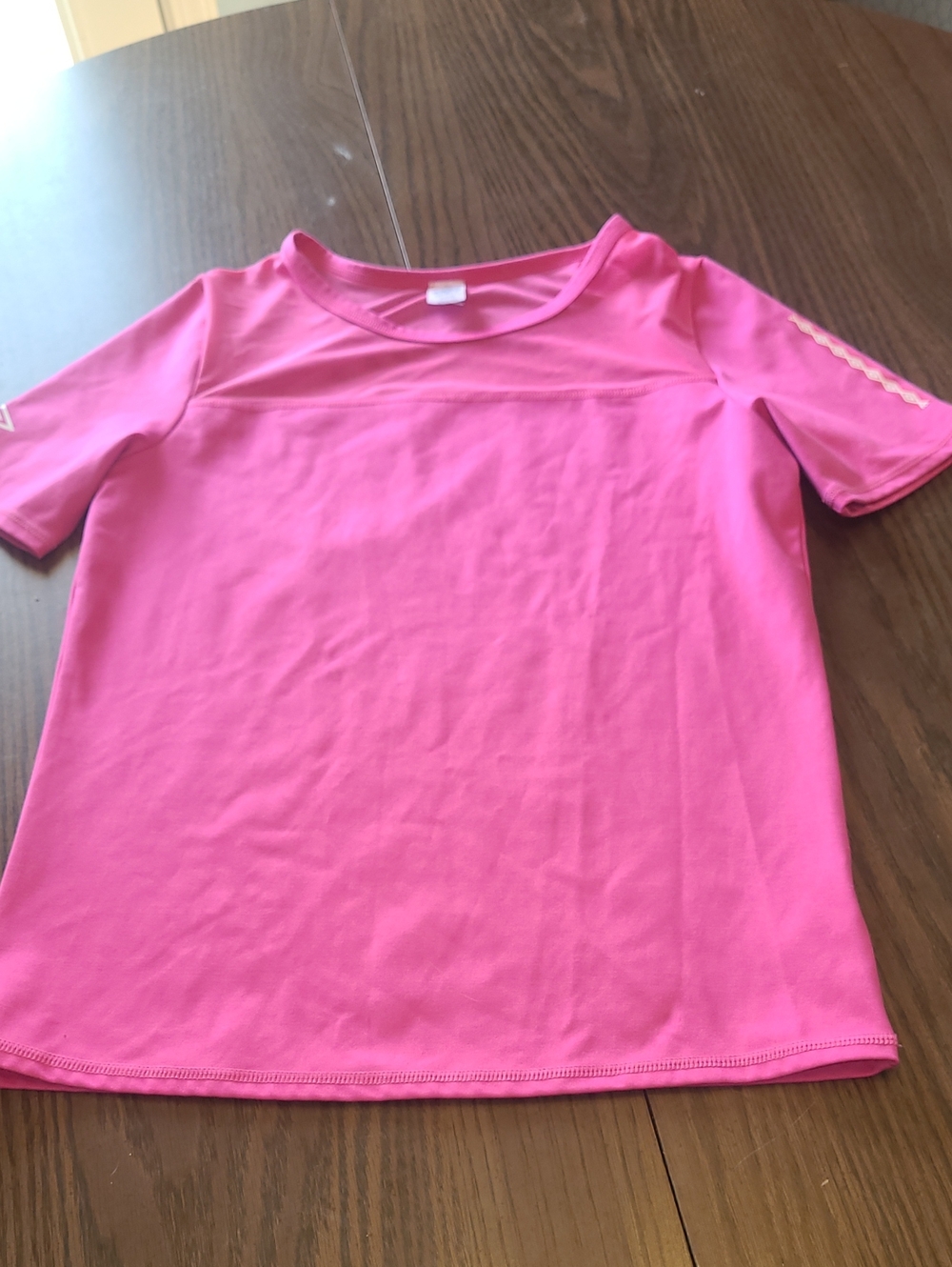 Umbro Pink Performance Short Sleeve Top